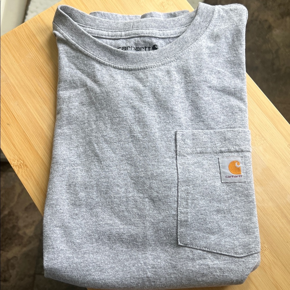 Carhartt Heather Gray Short Sleeve Tee- like new